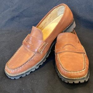 Cole Haan Leather Penny Loafers Size 10